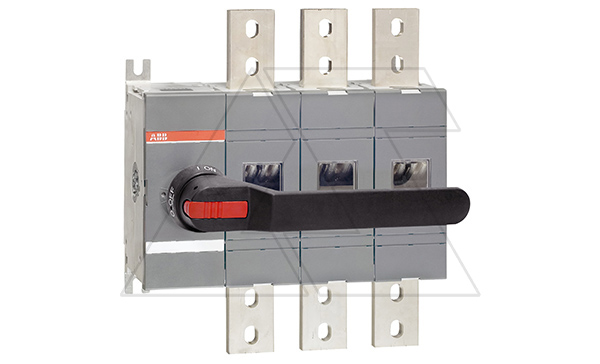 Выкл. нагрузки OT1600E03P, 1600A 3P видимый разрыв c выносной блок. рукояткой OHB274J12 и осью OXP12X280
