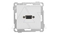 21 - Розетка VGA , белый от интернет-магазина amperkin.by