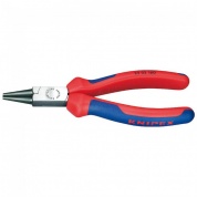 Круглогубцы, губки D3x30 мм, L-160 мм, чёрные, 2-комп. рукоятки (KNIPEX)
