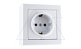 JOWISZ - Розетка 2P+E, белый от интернет-магазина amperkin.by