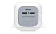 Удлинитель куб, 2хUSB 5V 2,1A + 4x2P+E, со шторками, нем. стандарт, с возможностью накладного монтажа, кабель 1,4м, серый-белый от интернет-магазина amperkin.by