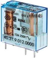 Миниатюрное реле 40.31.9.012.0000, 1CO, 10A(250VAC/30VDC), 12VDC