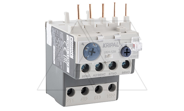 Реле тепловой перегрузки UKH-12M, It=7_10A, 1NO+1NC, CLASS 10A, прямой монтаж для UKC(D)-6_16M