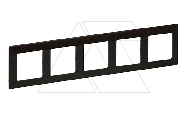 Valena Life - Рамка 5 постов верт/гориз, темное дерево