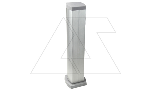 Мини-колонна 0,68m, 4 секции, корпус и крышка из алюминия, цвет алюминий