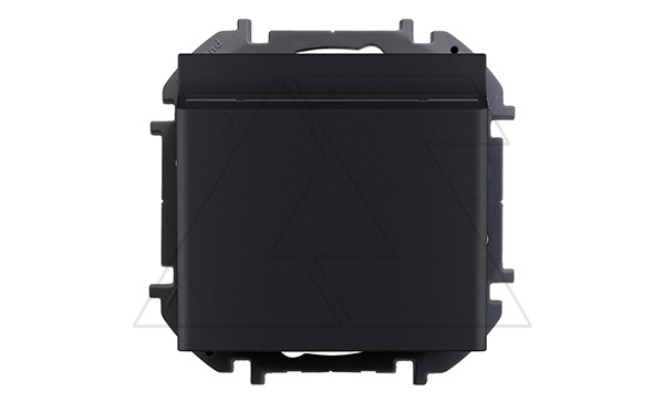 Inspiria - Выключатель карточный с подсветкой (антрацит)