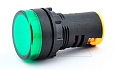 Светосигнальная арматура SEL 230VDC, 22mm, IP65, зеленая от интернет-магазина amperkin.by
