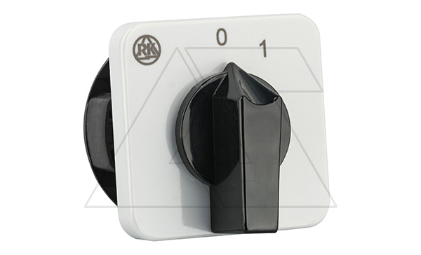 Переключатель BS 16 02 U, 2P, 20A, тип 0←1, 2NO на 1, на дверь, фронт IP40 Переключатель BS 16 02 U, 2P, 20A, тип 0←1, 2NO на 1, на дверь, фронт IP40