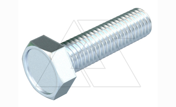 Болт 342 M10X60 G с шестигранной головкой М10х60мм, гальван. оцинк.