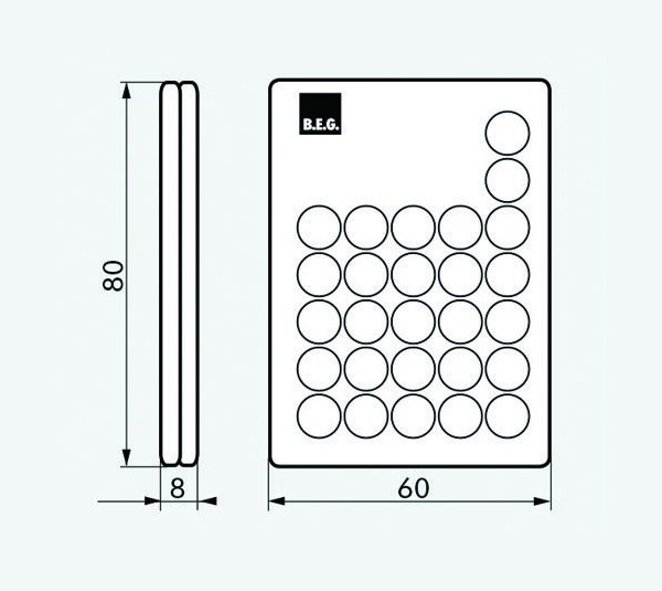 Пульт настройки и управления B.E.G. RC-AL20 от интернет-магазина amperkin.by