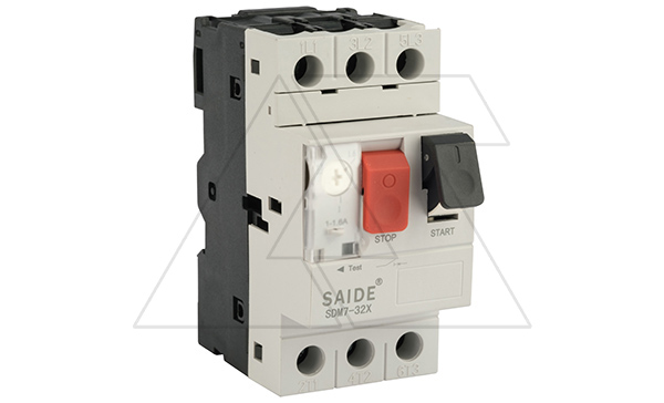 Авт. выключатель SDM7-32X-0.25, 3P, In=0.25A, 690VAC, Icu=100kA, Ie=0.16_0.25A, Ii=12In, CLASS 10A, управление кнопками