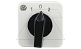 Переключатель BS 16 202 U, 2P, 20A, тип 1→0←2, 2NO на 1_2, на дверь, фронт IP40 от интернет-магазина amperkin.by