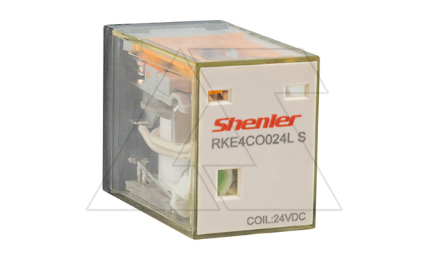 Реле  RKE4CO024LS, 4CO, 5A(250VAC/30VDC), 24VDC, LED, IP62