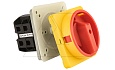 Переключатель BS 32 92 LK (IP54), аварийный, 4P, 32A, тип 0-1, 15kW(400VAC по АС-23), на дверь, красная блокируемая в 0 рукоятка, фронт IP54 от интернет-магазина amperkin.by