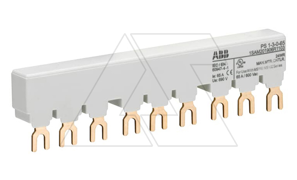 Шинка разводная PS1-3-0-65 для 3x MS116 MS(MO)132, 3P 65A