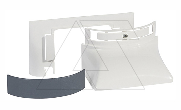 Переходник для напольного кабель-канала 92x20mm на плинтус 140x35mm