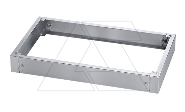 Уголки с бок. панелями цоколя EMOX 200x400мм (ВxГ), нерж. сталь, 2шт