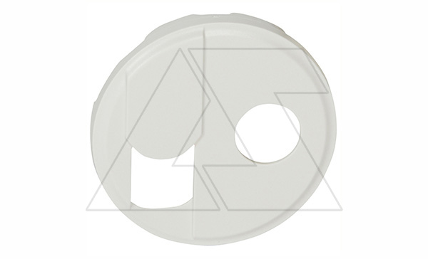 Celiane - Лицевая панель для розетки телефонной RJ и TV белый