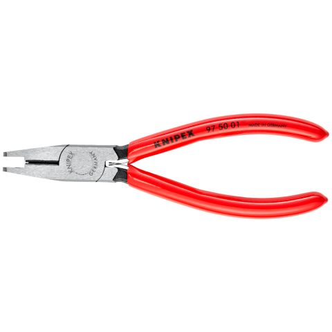 Пресс-клещи для штекеров типа Scotchlok с режущими кромками, D 0.4-1.1 мм, L-155 мм (KNIPEX)