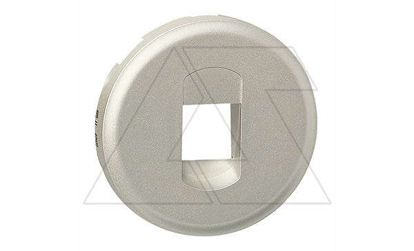 Celiane - Лицевая панель для розетки для колонок простой титан