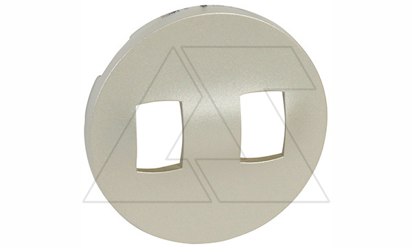 Celiane - Лицевая панель для рычажкового выключателя двойного титан