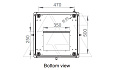 Щит телекоммуникационный 19", 42U, ВxШxГ 2010x600x600мм, DYNAmic Basic, напольный, перед. дверь стекло, задняя глухая металлич., черный от интернет-магазина amperkin.by
