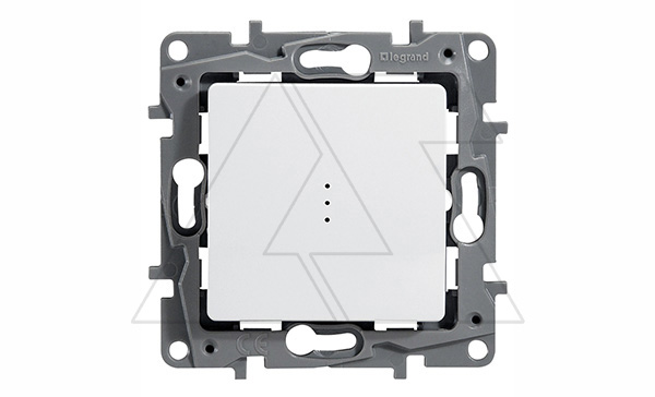 Etika - Переключатель на 2 направления с подсветкой (белый)