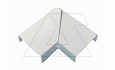 Угол плоский для к-к 32х20 от интернет-магазина amperkin.by
