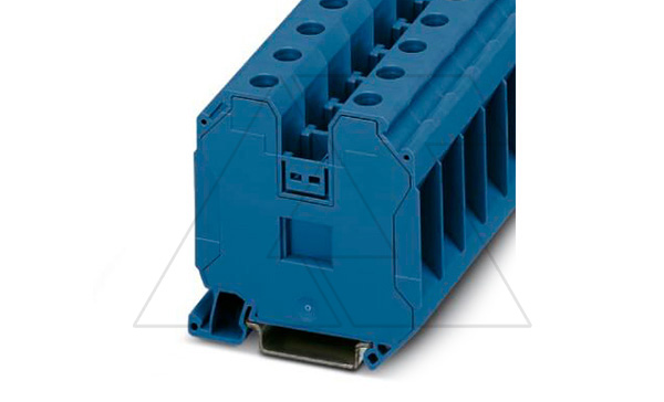 Клемма проходная UT 35 BU /16mm, винтовая, 2 присоед., 35(max 50)mm2, 125A, 1000V, синяя