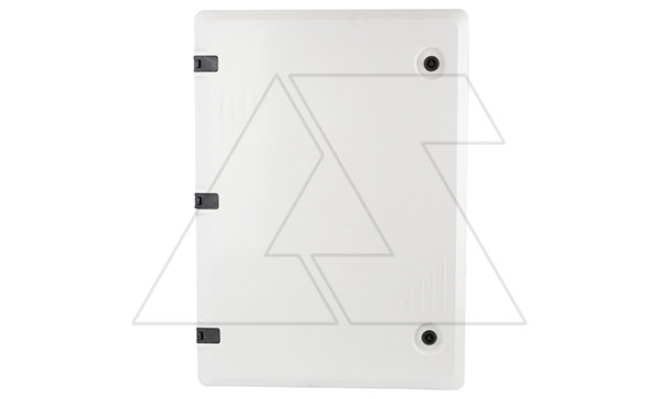 Щит навесной 700x500x200мм (ВxШxГ) из композитного (SMC) материала с монт. панелью 640x425мм, IP65