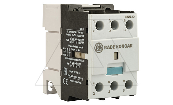 Контактор CNN 32 00 110V 50Hz, 3P, 32A/(50A по AC-1), 15kW(400VAC), 110VAC