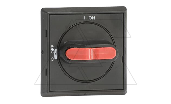 Рукоятка выносная OHBS2AJ селекторная для OT16...125F, черная IP65 блок. 3 замками без оси