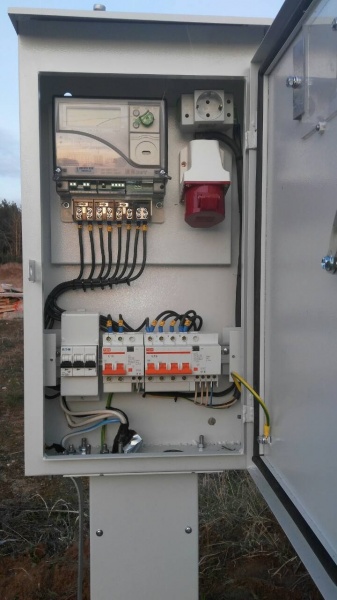 Подключение к электричеству частного дома