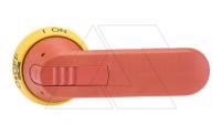 Рукоятка выносная OHY125J12T для OT630...800E, желто-красная IP65 блок. 3 замками без оси с тест. полож.