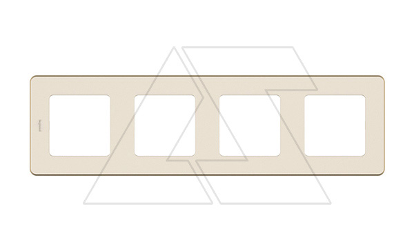 Inspiria - Рамка 4 поста (сл.кость)