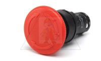 Кнопка аварийной остановки MB 40mm, разблок. поворотом, 2NC, 3A 230V AC15, 22mm, IP50