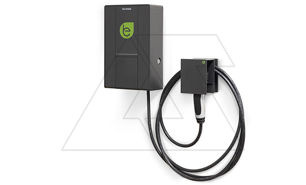 Зарядное устройство BE-W, Тип1, 7.4kW (32A, 230VAC 1P+N+E), с кабелем 4m, антрацит, 235x370x115mm, IK08, IP54