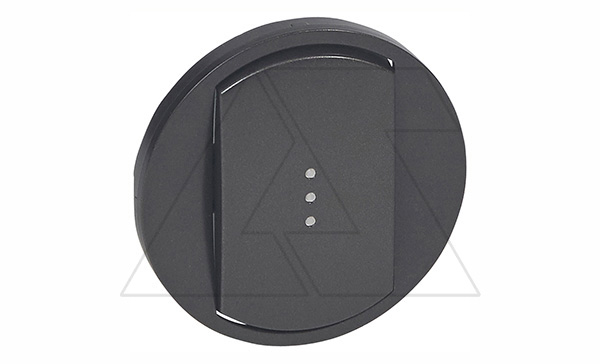 Celiane - Лицевая панель для выключателя с индикацией графит