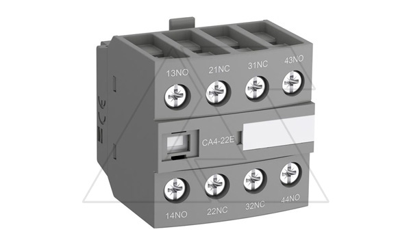 Блок-контакт фронтальный CA4-22E (2NO+2NC) для AF26...AF96, 4A-AC15