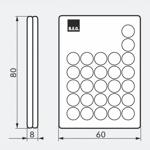 Пульт настройки и управления B.E.G. IR-CdS-T от интернет-магазина amperkin.by