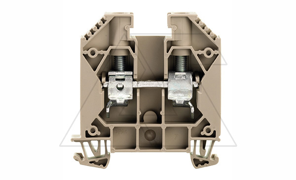 Клемма WDU 16 стандартная, бежевая, 76А, 800В