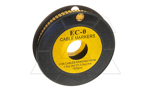Маркер для проводов 1.5-3.0мм2 - "A", 1000 шт.