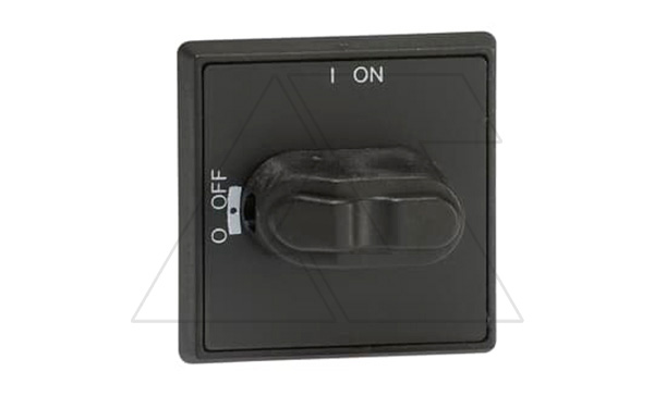 Рукоятка OHBS1RH для OT16...80FT, черная IP54 без блок. на дверь крепление винтами