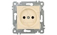 Rita - Розетка 2P, сл.кость от интернет-магазина amperkin.by