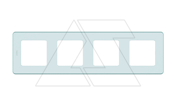 Inspiria - Рамка 4 поста (мятный)