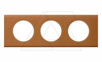 Celiane - Рамка 3 поста кожа карамель