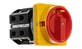 Переключатель BS 63 10 LK, аварийный, 3P, 63A, тип 0-1, 18.5kW(400VAC по АС-3), на дверь, красная блокируемая в 0 рукоятка, фронт IP40 от интернет-магазина amperkin.by