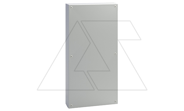 Коробка распределительная EGRAN 150x200x120 (ВxШxГ) с крышкой на 4-ех невыпадающих 1/4 винтах, сталь 1,2мм, RAL7035, IP66