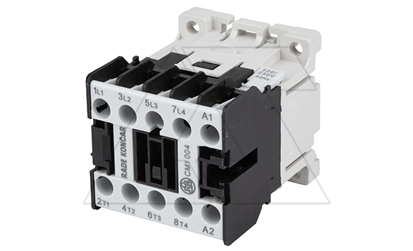 Мини-контактор CM1 004 220/230V 50Hz, 4P, 9A/(20A по AC-1), 4kW(400VAC), 220/230VAC