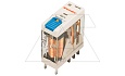 Реле RFT2CO024LTD1, 2CO, 8A(250VAC/30VDC), 24VDC, мех. индикация, тест-кнопка с блокировкой, диод +A1/-A2, LED от интернет-магазина amperkin.by